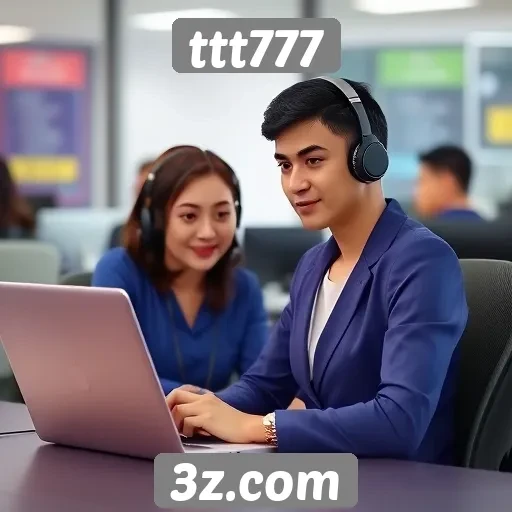 Atendimento ao cliente no site ttt777